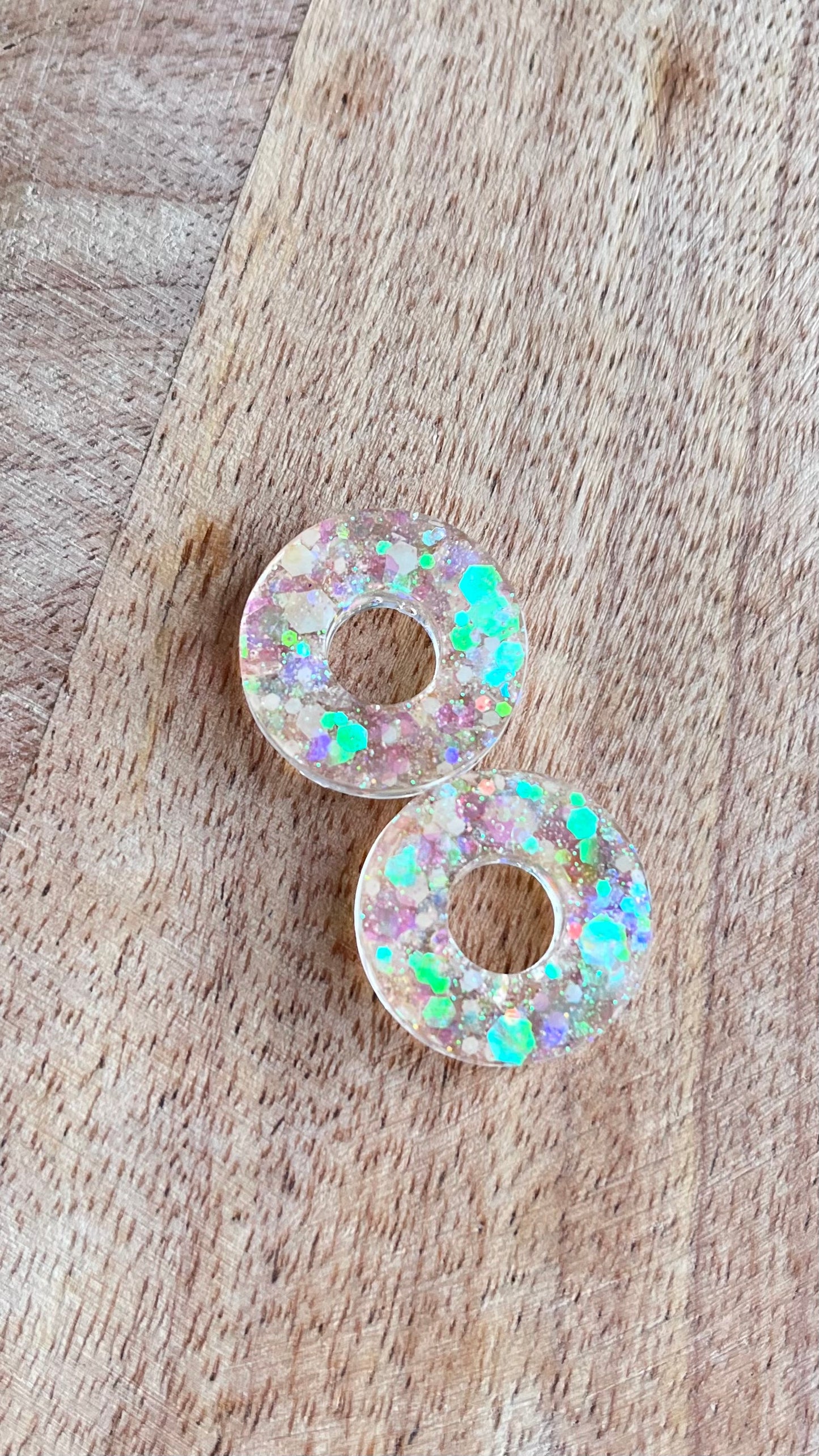 Pampilles " DONUTS " paillettes