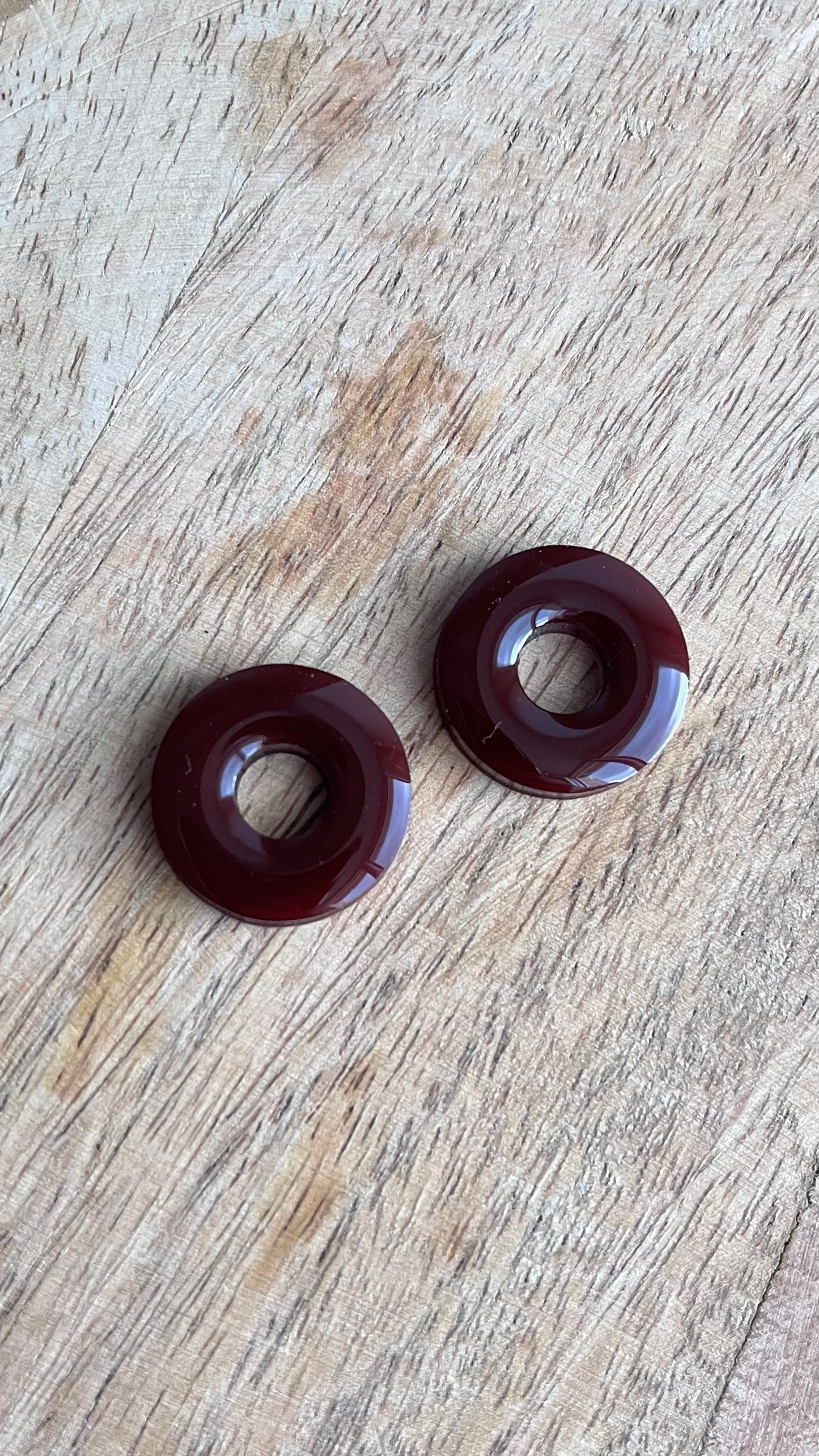 Pampilles " DONUTS " bordeaux