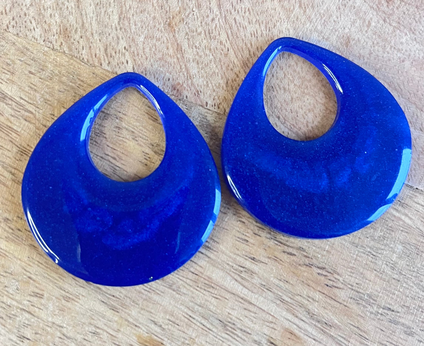 Pampilles " ETHNA " bleu uni