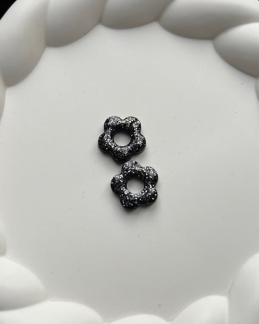 Pampilles " MINI BALI " noir paillettes