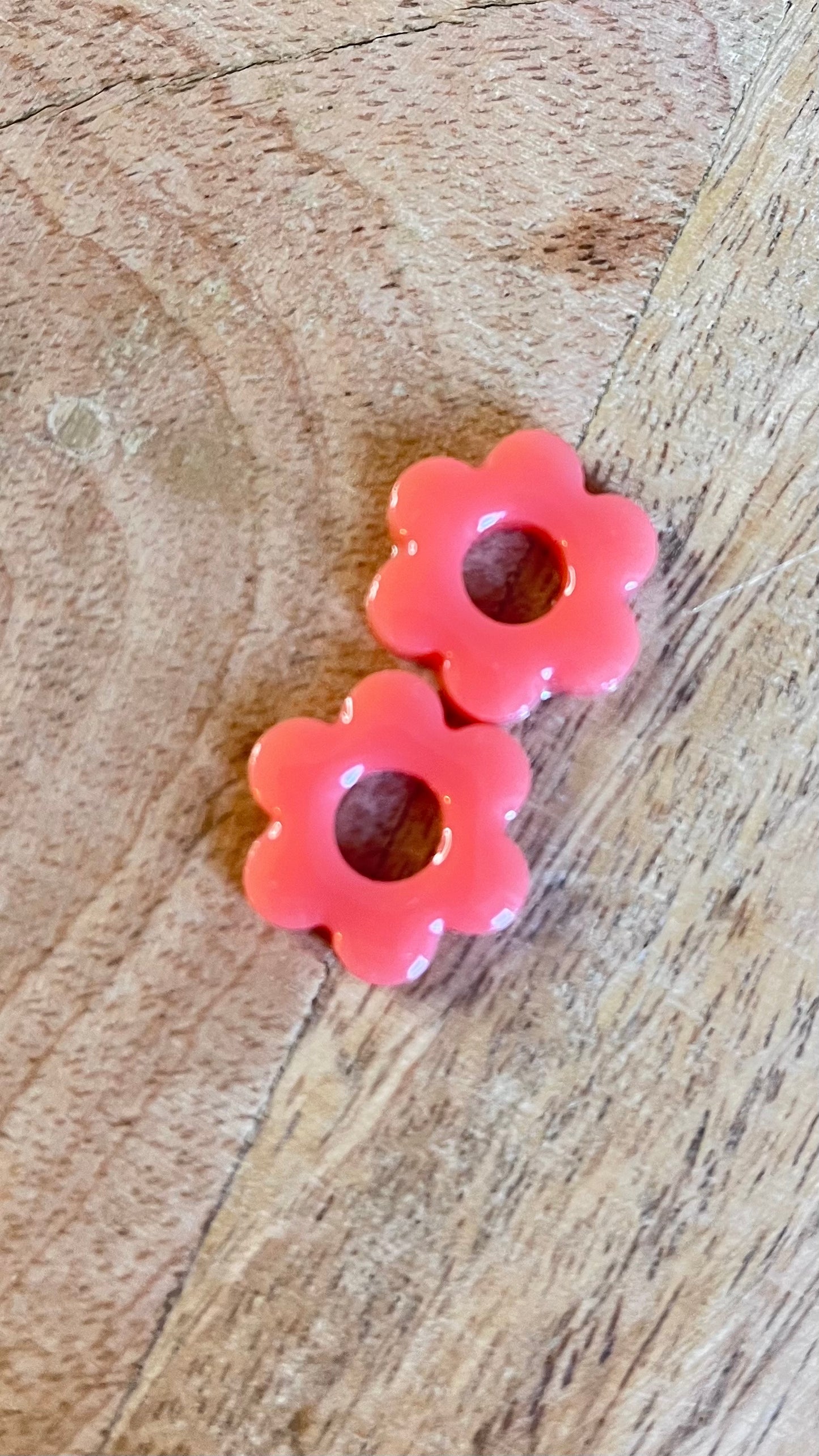 Pampilles " LOTUS " corail