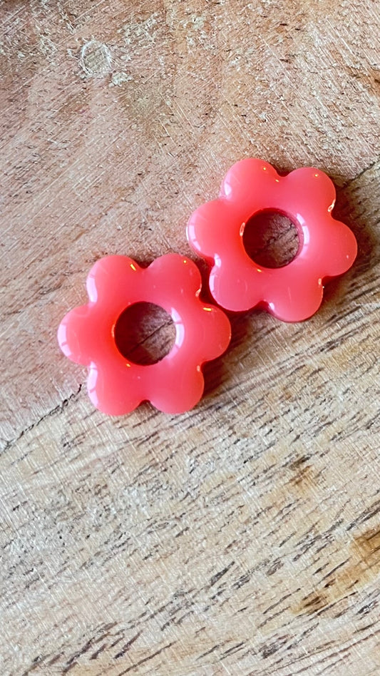 Pampilles " LOTUS " corail