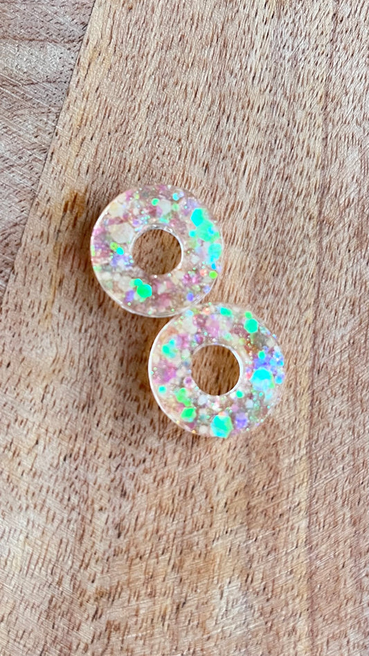 Pampilles " DONUTS " paillettes