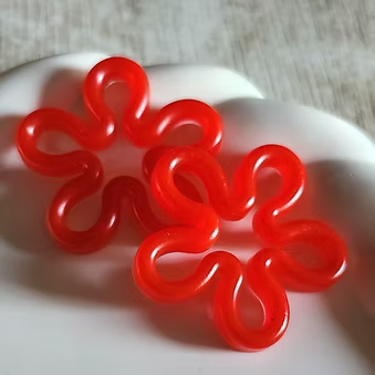 Pampilles " BORA " rouge