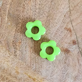 Pampilles " BALI " vert peps
